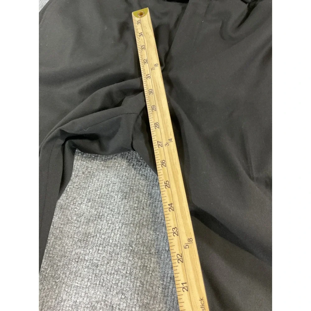 Lauren Ralph Lauren Total Comfort Dress Pants Mens 38x30 Black Stretch Flat Fron